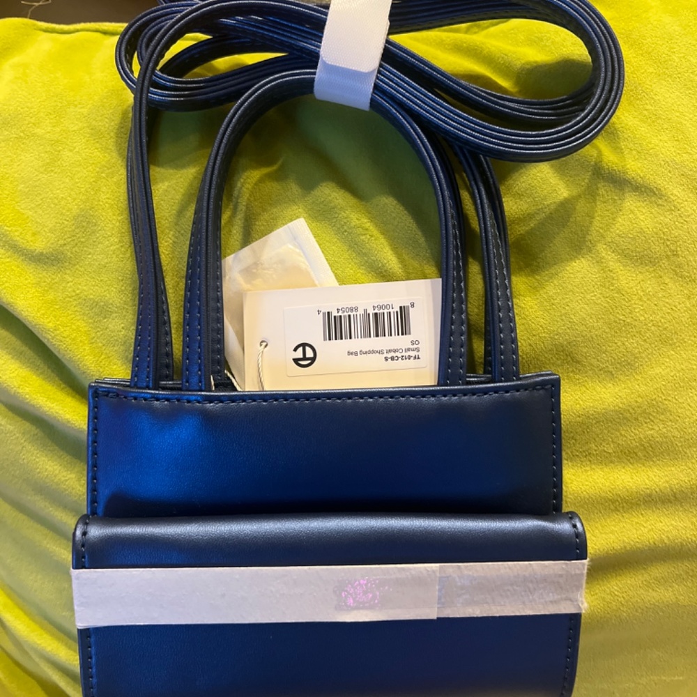 Small Cobalt Shopping Bag - Picture 2 of 2